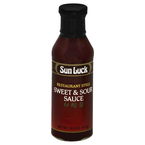 SUN LUCK: Sweet & Sour Restaurant Sauce, 14.5 oz