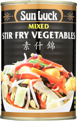 SUN LUCK: Mixed Stir Fry Vegetables, 14 oz