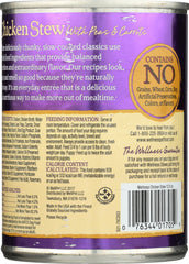 WELLNESS: Chicken Stew with Peas & Carrots Canned Dog Food, 12.5 oz