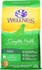 WELLNESS: Complete Health Lamb and Barley Natural Dry Dog Food, 5 lb