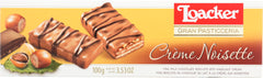 LOACKER: Gran Pasticceria Patisserie Creme Noisette Cookie 100g, 3.53 oz