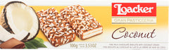 LOACKER: Gran Pasticceria Patisserie Coconut Cookie 100g, 3.53 oz