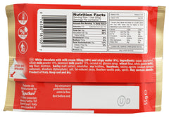 LOACKER: Chocolate White Creme Bar 55g, 1.94 oz