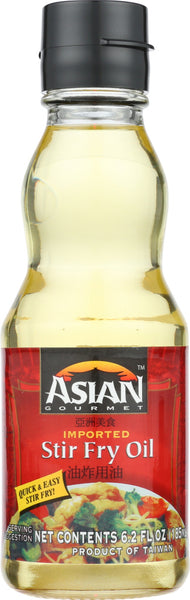 ASIAN GOURMET: Stir Fry Oil, 6.2 fo