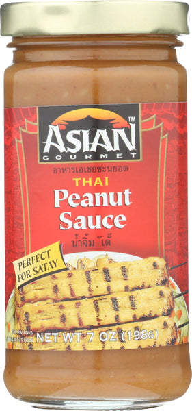 ASIAN GOURMET: Sauce Thai Peanut, 7 oz