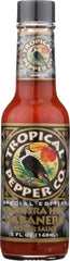 TROPICAL PEPPER: Xxxxtra Hot Habnero Pepper Sauce, 5 oz