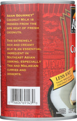 ASIAN GOURMET: Coconut Milk Lite, 13.5 fo