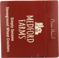 MEDFORD FARMS: Crackers Wheat Sesame, 8.8 oz