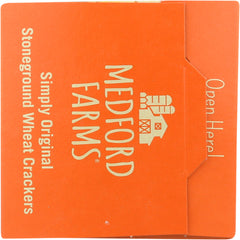 MEDFORD FARMS: Crackers Wheat Original, 8.8 oz