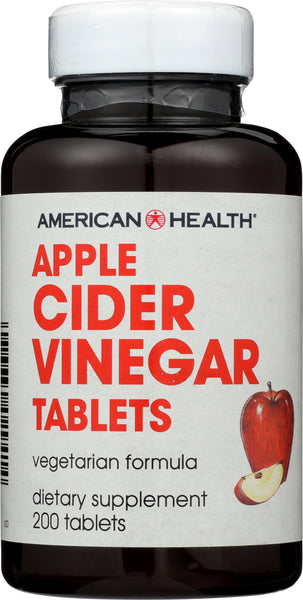 AMERICAN HEALTH: Apple Cider Vinegar Tablets, 200 tablets