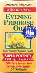 AMERICAN HEALTH: Evening Primrose Oil 1300 mg, 60 + 60 Softgels