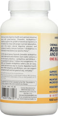 AMERICAN HEALTH: Probiotics Acidophilus and Bifidus Chewable Banana Flavor, 100 Wafers