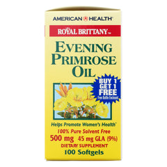AMERICAN HEALTH: Evening Primrose Oil 500 mg, 100 + 100 Softgels
