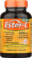 AMERICAN HEALTH: Ester-C 500 mg with Citrus Bioflavonoids, 120 Veggie Caps