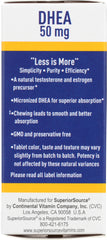 SUPERIOR SOURCE: Dhea 50mg, 100 tb