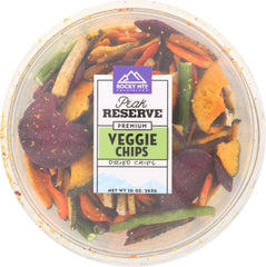 PEAK RESERVE: Chips Veggies Salted, 10 oz