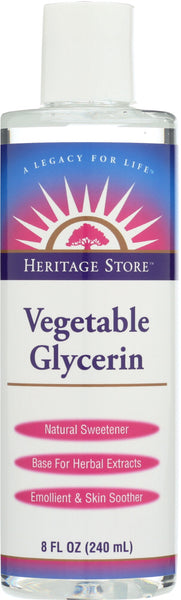 HERITAGE: Vegetable Glycerin, 8 oz