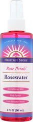 HERITAGE: Rose Water with Atomizer, 8 oz