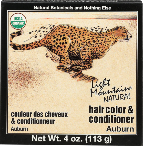 LIGHT MOUNTAIN: Auburn Hair and Color Conditioner, 4 oz