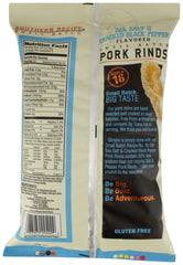 SOUTHERN RECIPE SMALL BATCH: Pork Rind Sea Salt Cracked Pepper, 4 oz