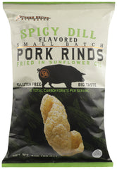 SOUTHERN RECIPE SMALL BATCH: Pork Rind Spicy Dill, 4 oz