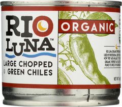 RIO LUNA: Large Chopped Green Chiles, 7 oz