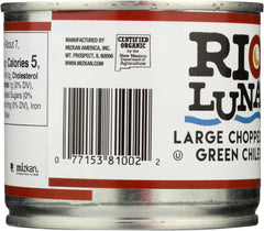 RIO LUNA: Large Chopped Green Chiles, 7 oz