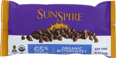 SUNSPIRE: Bittersweet Chocolate Baking Chips, 9 oz