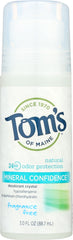 TOMS OF MAINE: Deodorant Fragrance Free, 3 oz