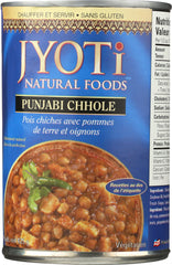 JYOTI: Punjabi Chhole Hot & Spicy Chickpeas, 15 oz
