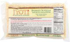 JYOTI: Rice Basmati Supreme, 2 lb