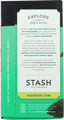 STASH TEA: Premium Peppermint Herbal Tea Caffeine Free 20 Tea Bags, 0.7 oz