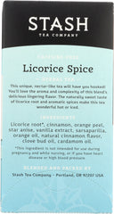 STASH TEA: Licorice Spice Tea, 20 bg