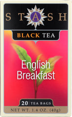 STASH TEA: Premium Black Tea English Breakfast 20 Tea Bags, 1.4 oz