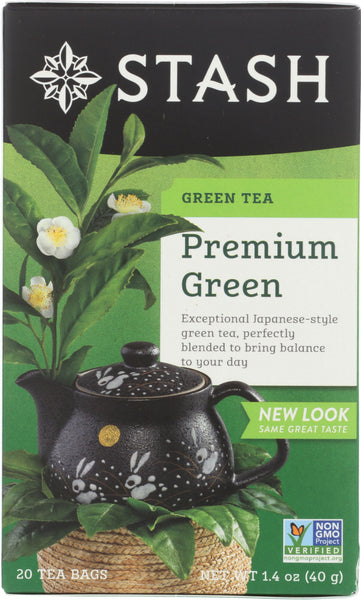 STASH TEA: Premium Green Tea, 20 bg