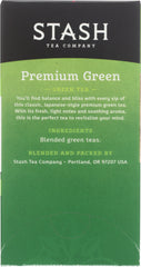 STASH TEA: Premium Green Tea, 20 bg