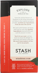 STASH TEA: Decaf Tea Chai Spice 18 Tea Bags, 1.1 oz