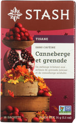 STASH: Cranberry Pomegranate Herbal Tea, 1.1 oz