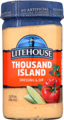 LITEHOUSE: Thousand Island Dressing and Dip, 13 oz