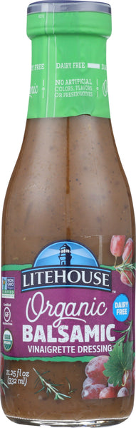 LITEHOUSE: Organic Balsamic Vinaigrette Dressing, 11.25 fl oz