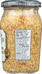 BORNIER: Whole Grain Dijon Mustard, 7.4 oz