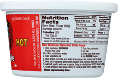 BUENO: Red Chile Hot Puree, 14 oz