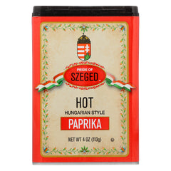 SZEGED: Hot Paprika Seasoning Spice, 4 oz