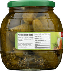KUHNE: Barrel Pickles, 35.9 Oz