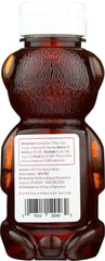 MADHAVA HONEY: Organic Honey Bear, 12 oz
