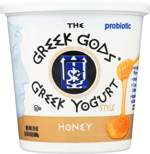 THE GREEK GODS: Honey Greek-Style Yogurt, 24 oz