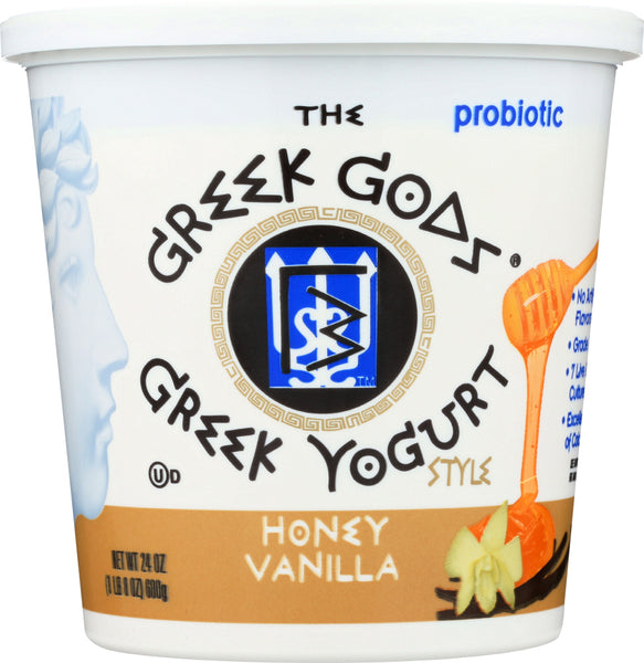 THE GREEK GODS: Honey Vanilla Greek-Style Yogurt, 24 oz