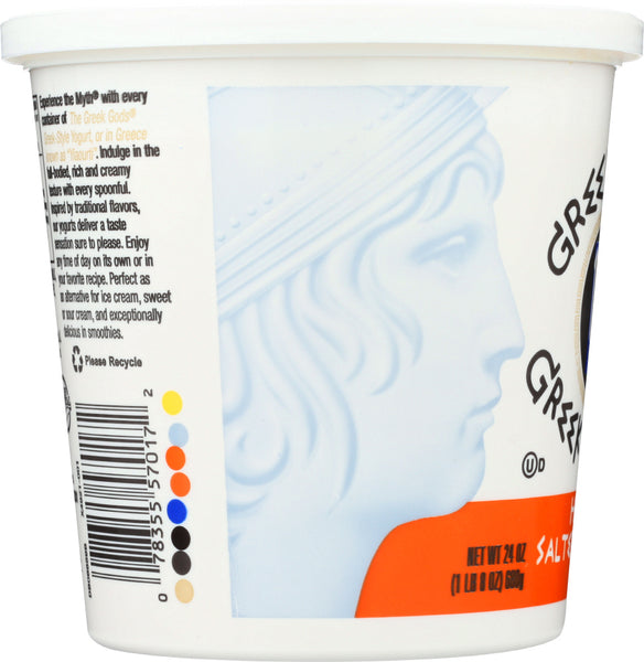 THE GREEK GODS: Honey Salted Caramel Greek-Style Yogurt, 24 oz