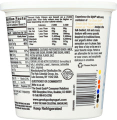 THE GREEK GODS: Honey Salted Caramel Greek-Style Yogurt, 24 oz