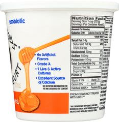 THE GREEK GODS: Honey Salted Caramel Greek-Style Yogurt, 24 oz